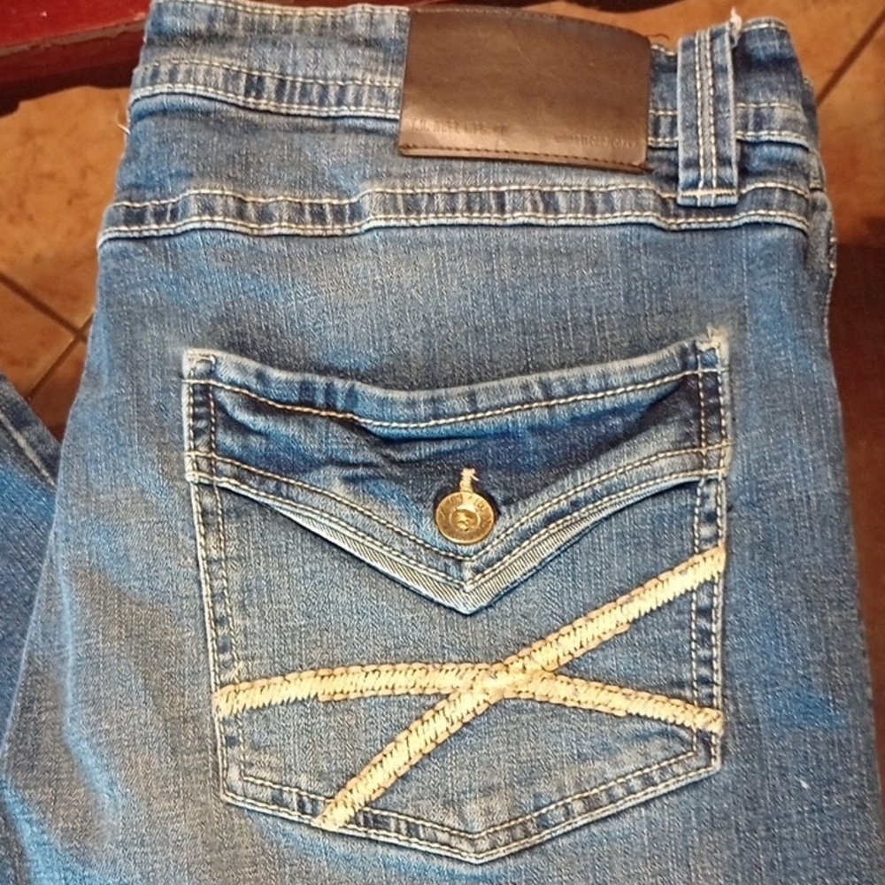 TK Axel Men's Bootcut Jeans - Blue